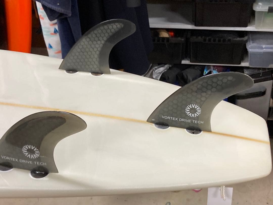 SCELL ファンボード 6'8\" PU 青白 ミッドレングス　初心者