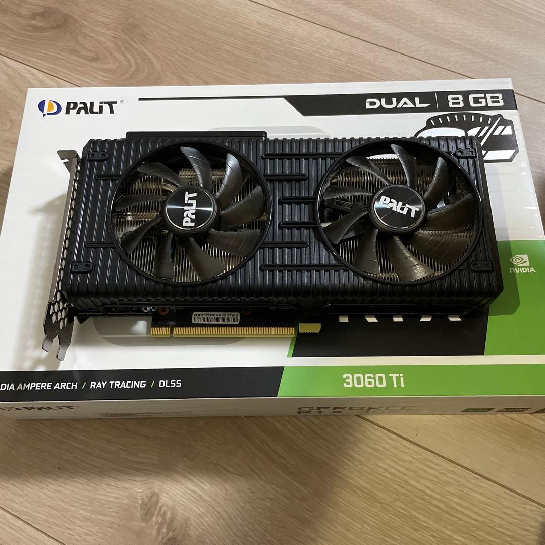 グラフィックボード・グラボ・ビデオカード PALIT DUAL 3060 Ti 8GB