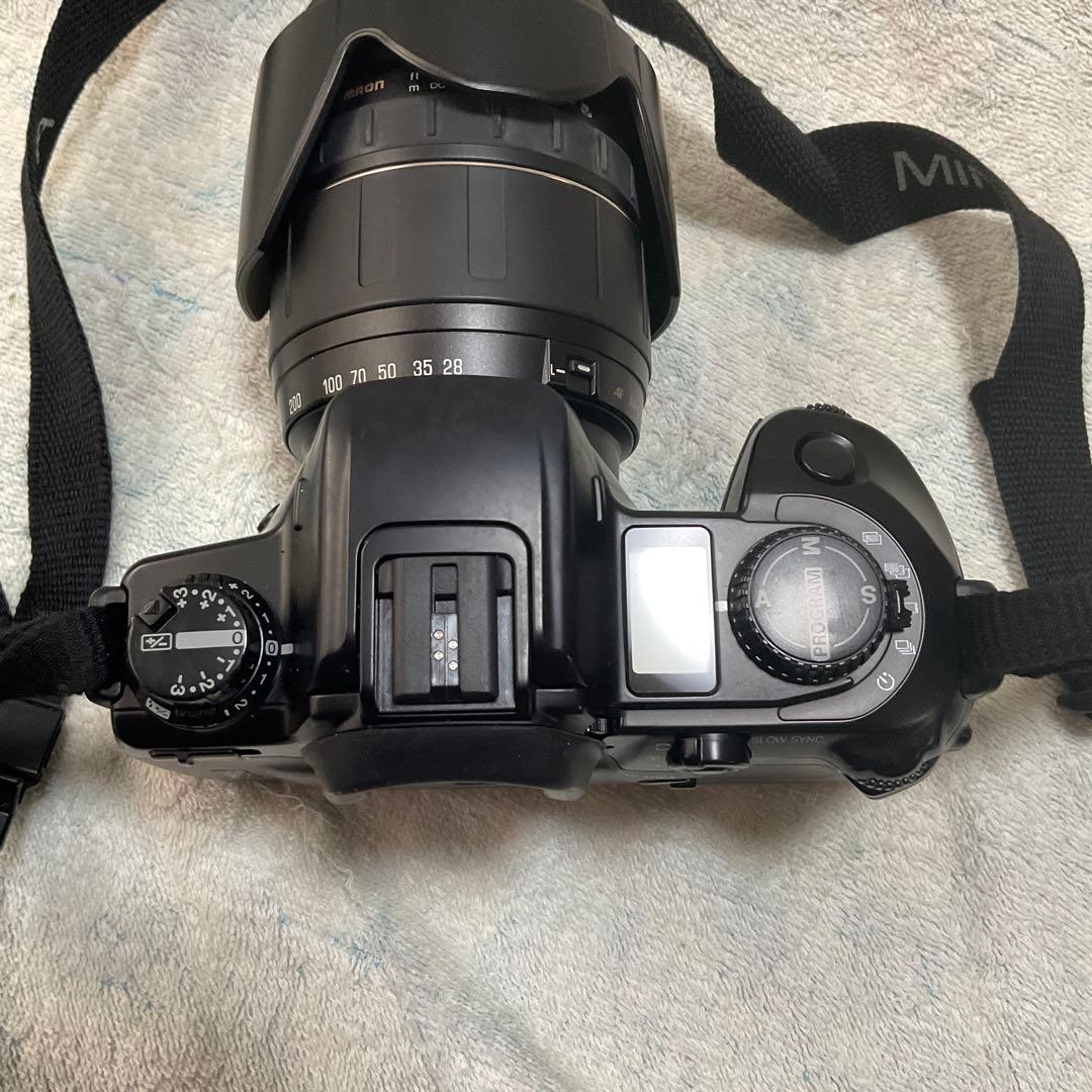 MINOLTA α507si フィルムカメラ + AF 28-300mm レンズ