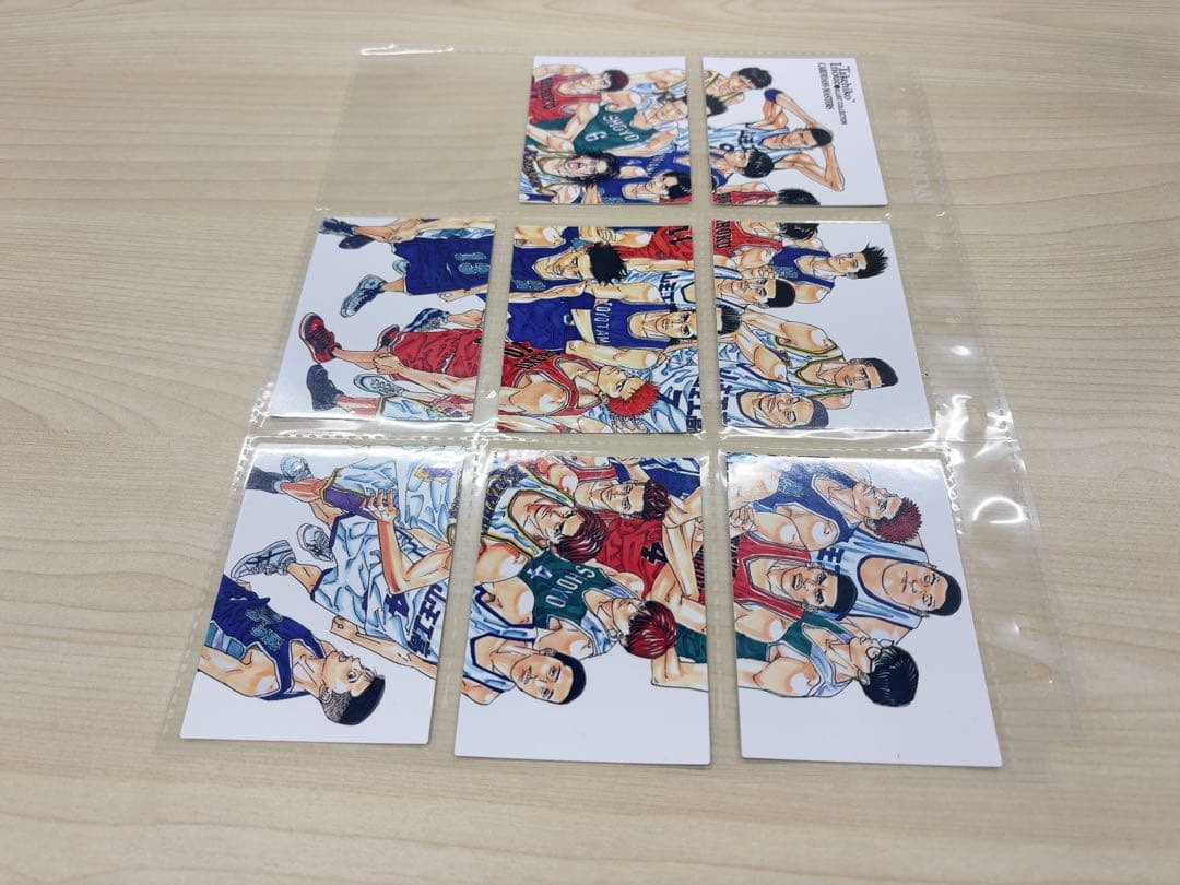 SLAM DUNK スラムダンク カードダスマスターズ No.1〜8セット