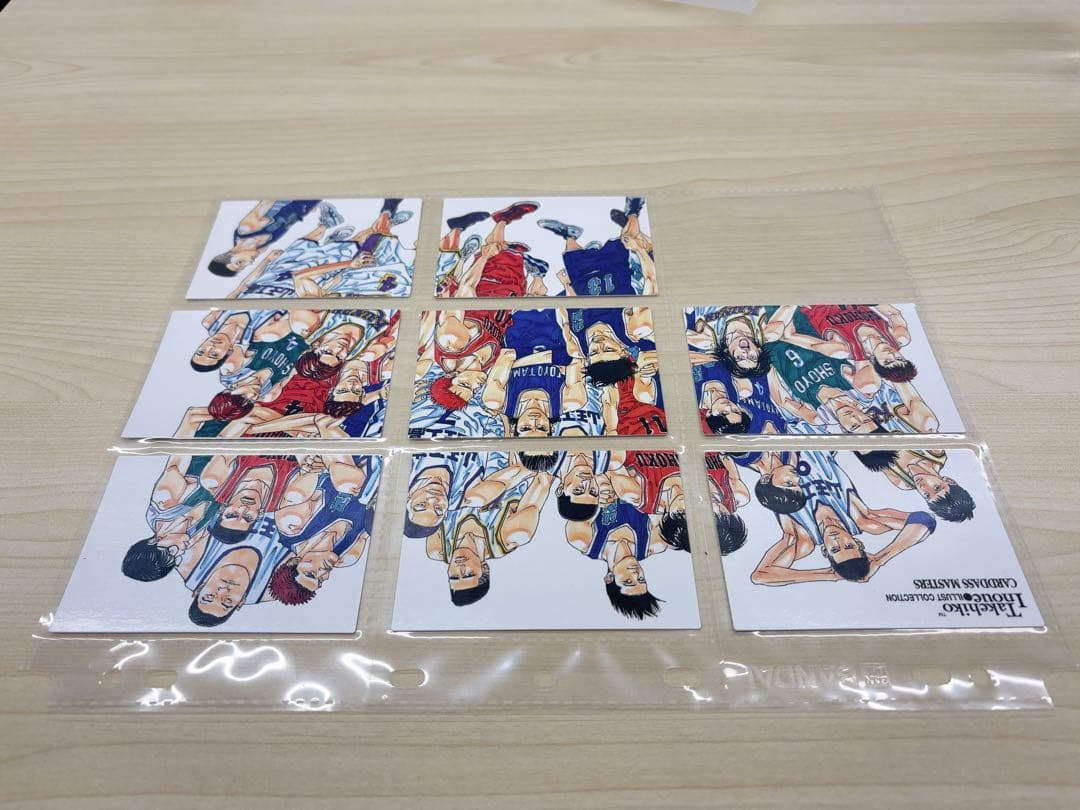 SLAM DUNK スラムダンク カードダスマスターズ No.1〜8セット