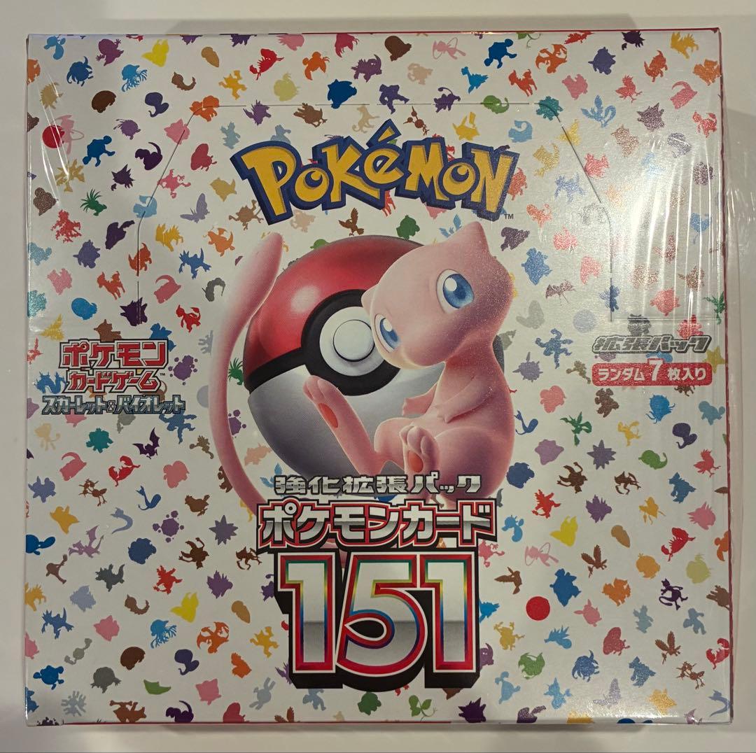 タ*ト様 【シュリンク付き】ポケモンカード151 未開封1BOX ③
