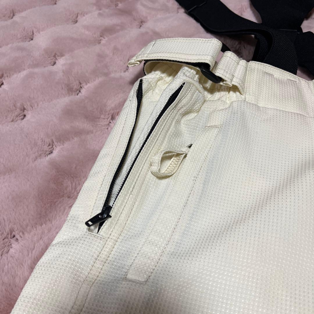 Phenix スノーウェア上下レディース レモンイエロー✖️白& パスケース