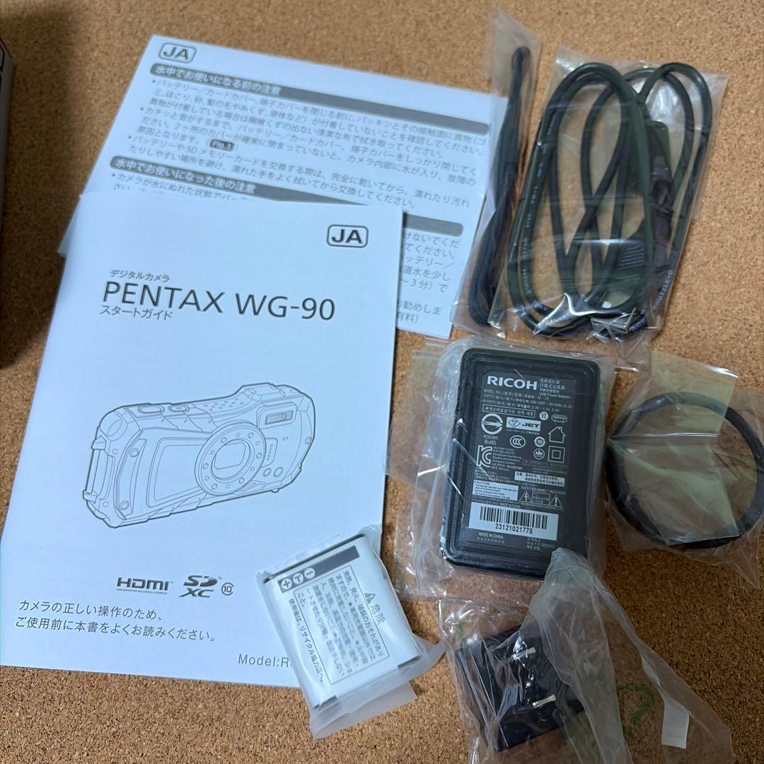 【未使用】PENTAX WG-90 デジタルカメラ　RICOH