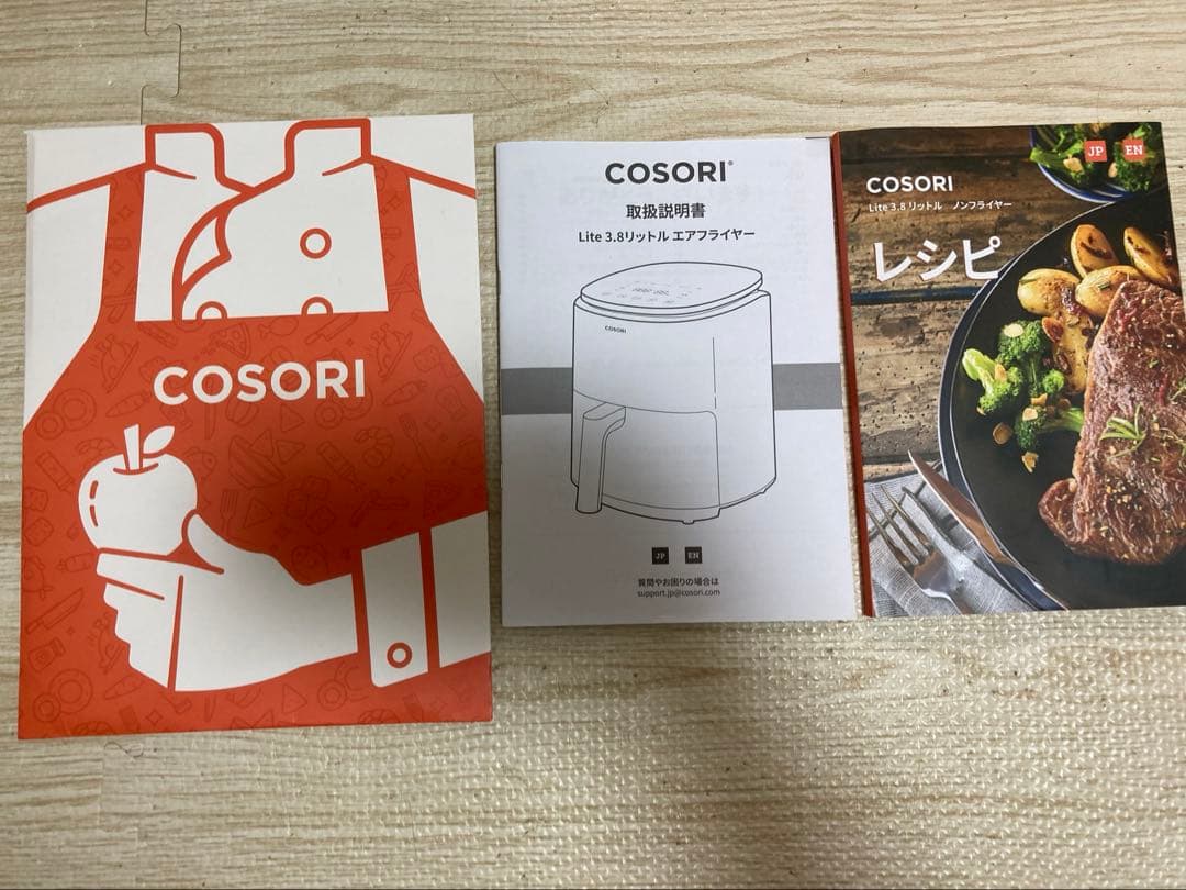 COSORI ノンフライヤー 3.8リットル ‎‎CAF-LI401