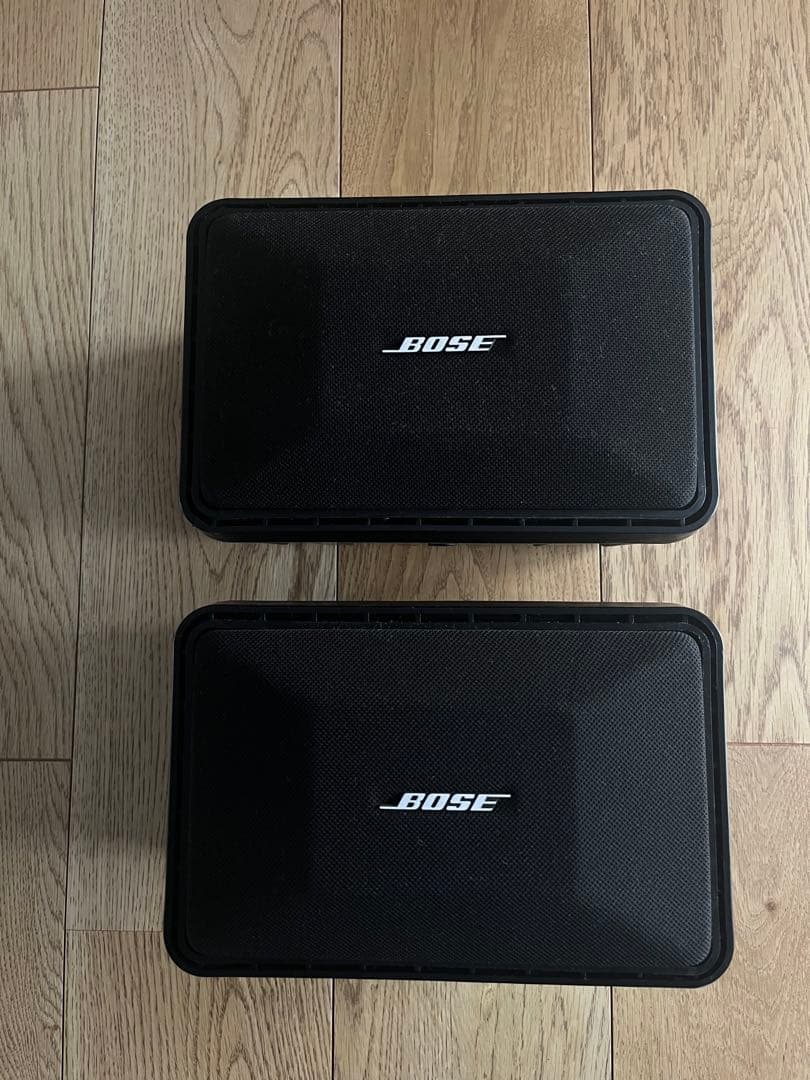 美品 Bose 101mm 連番ペア 鳥マーク　ブラケット付