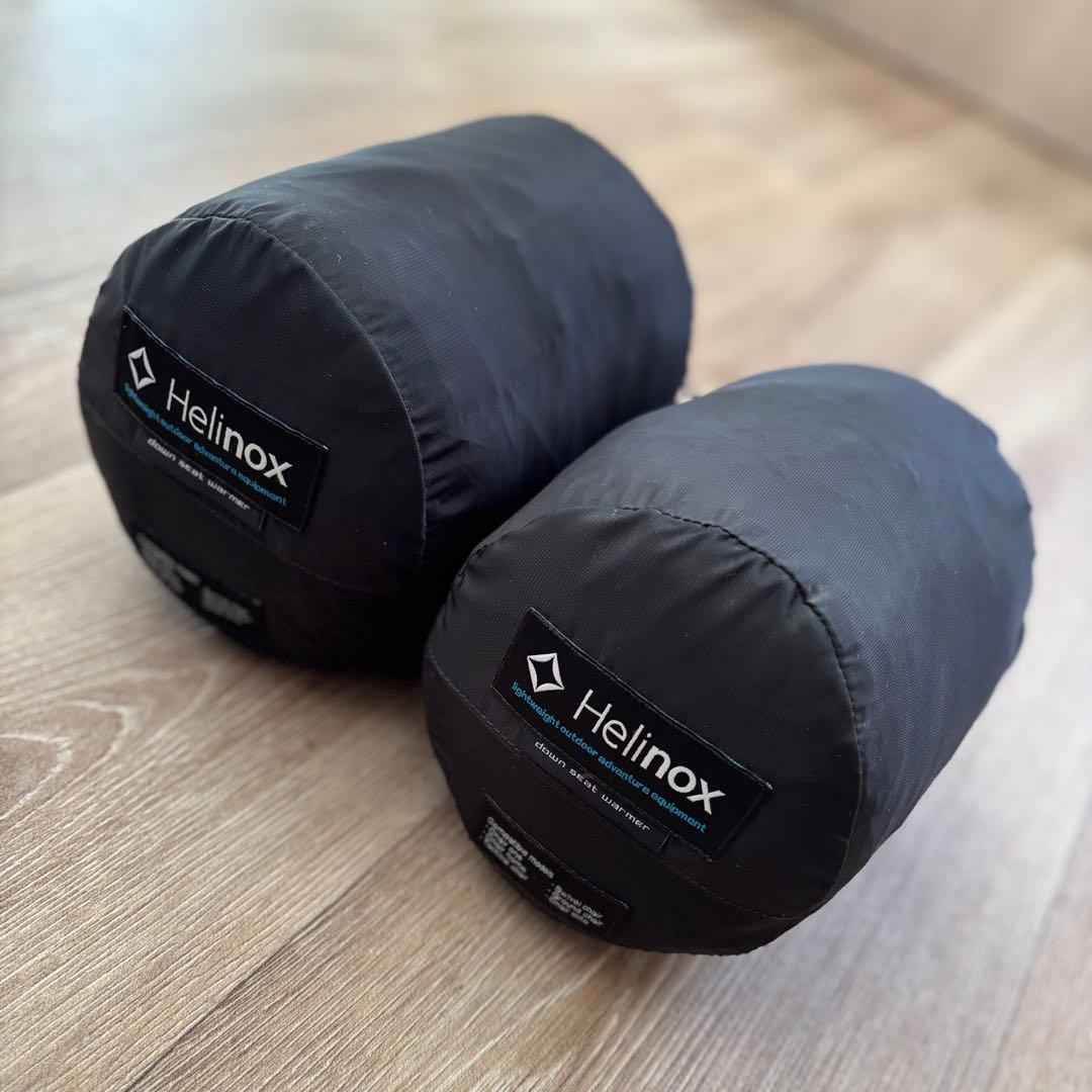 ヘリノックス ダウン シートウォーマー 2個セット