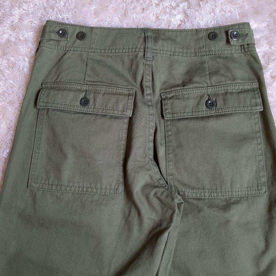 【タグ付き】25SS　ルーズベイカーパンツ　カーキ　サイズ34