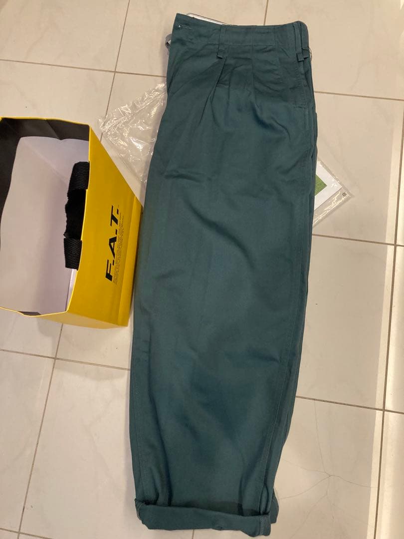 FAT BIGGIES ワイドチノタイプパンツ FAT×Dickiesコラボ