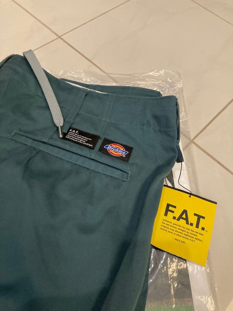 FAT BIGGIES ワイドチノタイプパンツ FAT×Dickiesコラボ