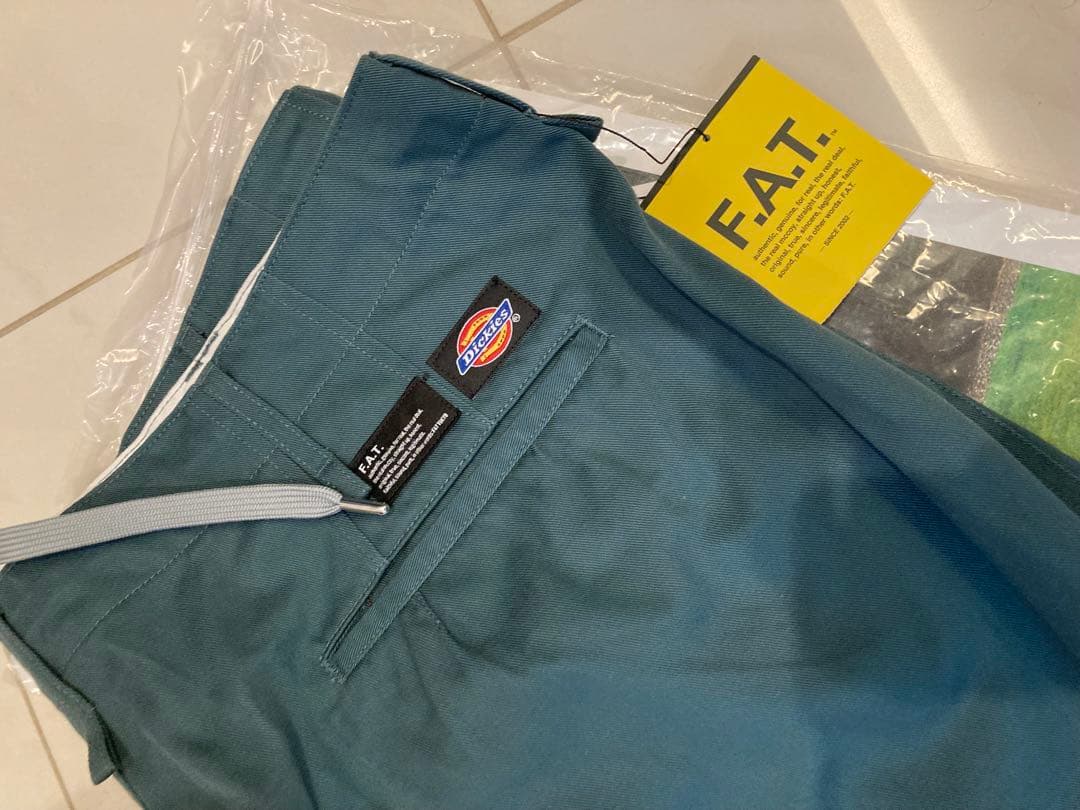 FAT BIGGIES ワイドチノタイプパンツ FAT×Dickiesコラボ