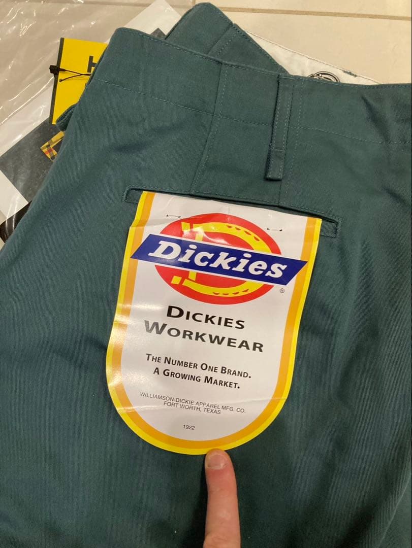 FAT BIGGIES ワイドチノタイプパンツ FAT×Dickiesコラボ