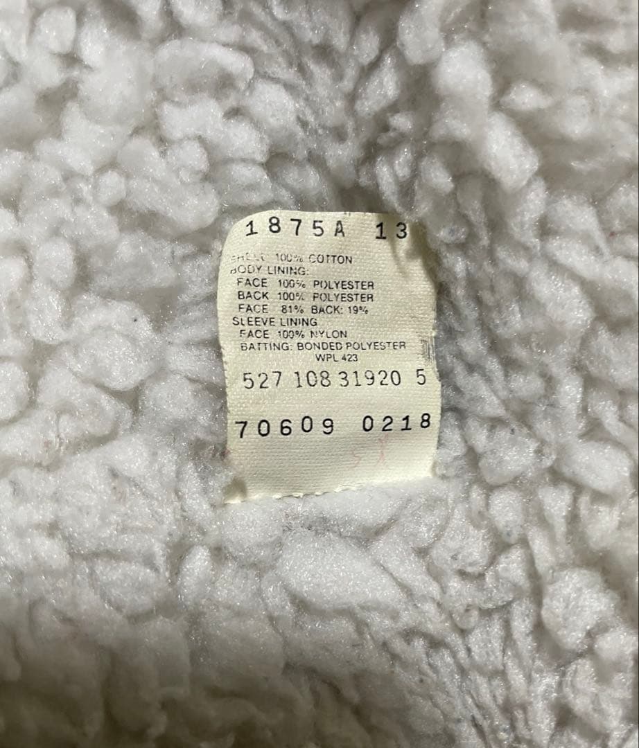 【Levi's】 70609リーバイス デニムボアジャケット 80sビンテージ