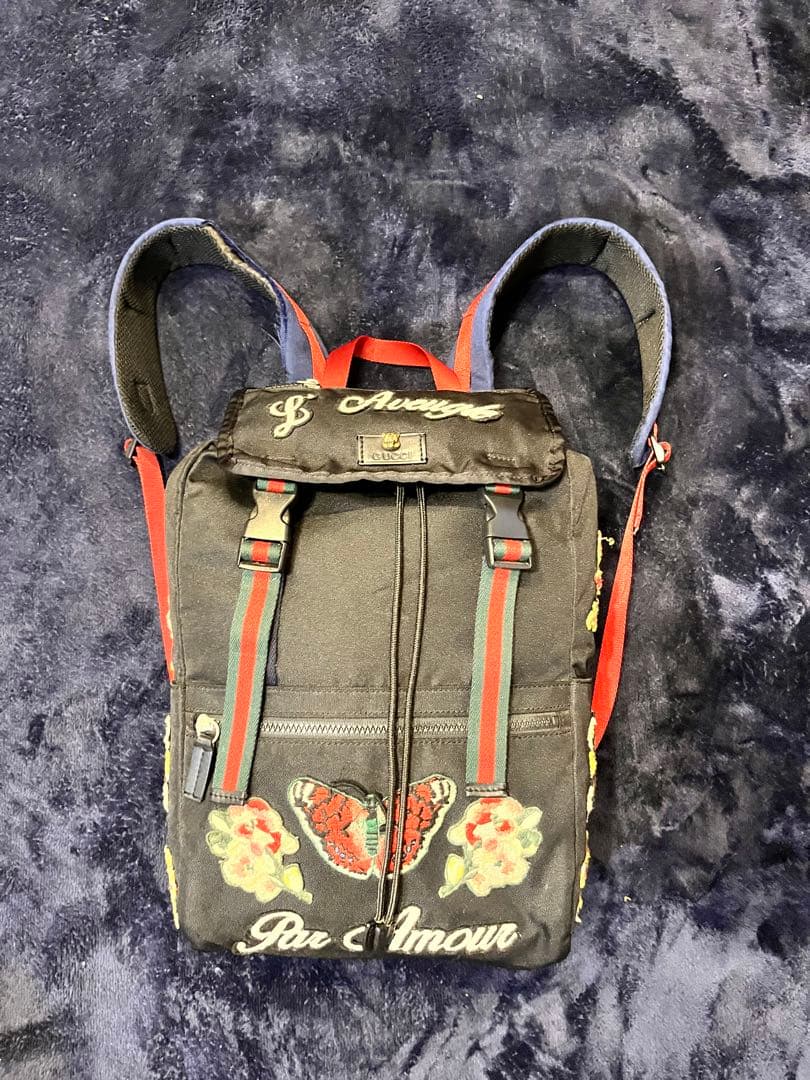 GUCCI 刺繍デザイン リュック