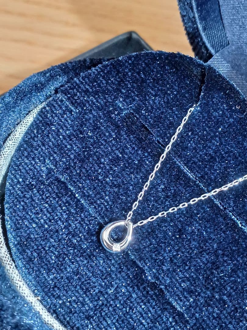 【yusa】4℃◆プラチナPt950/850◆ダイヤモンドネックレス保証書