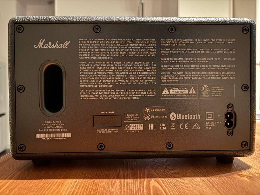 【新品】Marshall Acton III ワイヤレススピーカー