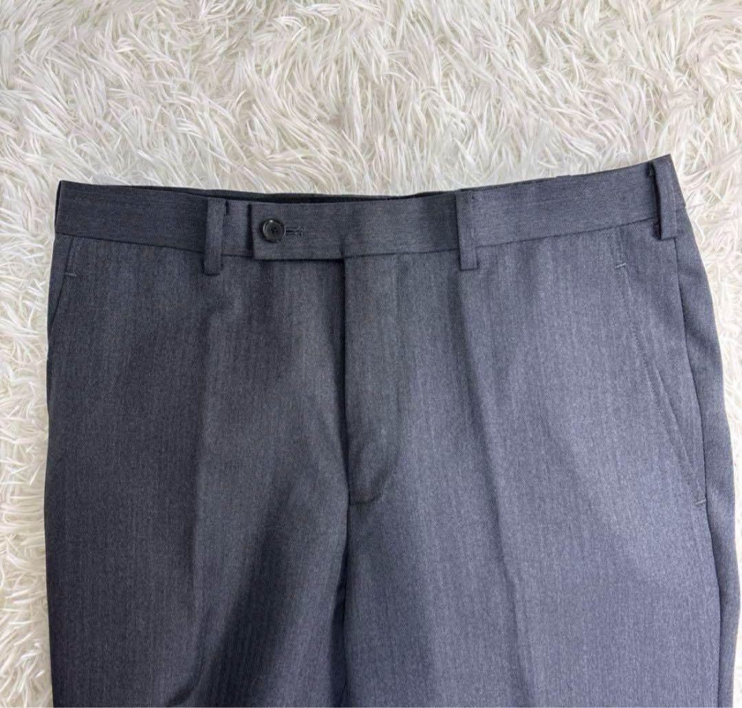 未使用★現行★ゼニア×銀座グローバルスタイル スーツ グレー 3P M位