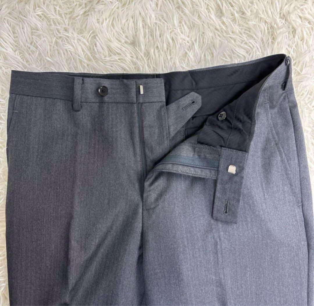 未使用★現行★ゼニア×銀座グローバルスタイル スーツ グレー 3P M位