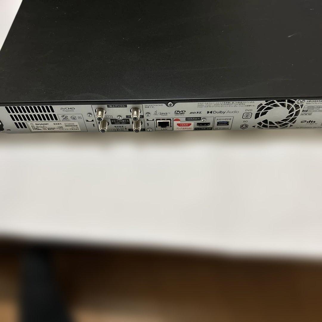 AQUOS 4Kブルーレイレコーダー4B-C20DT3