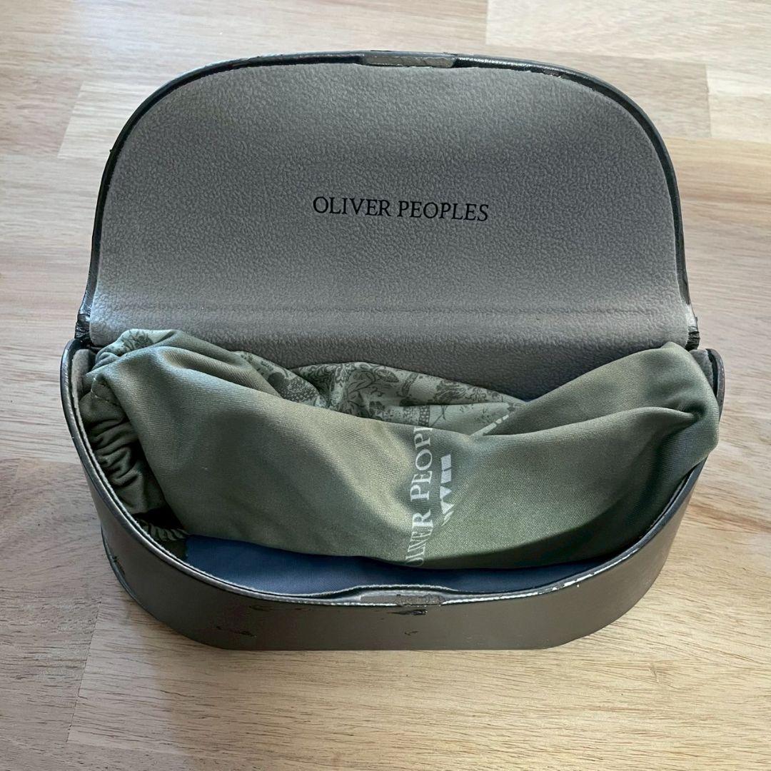 【美品】OLIVER PEOPLES サングラス シルバー グラデーション