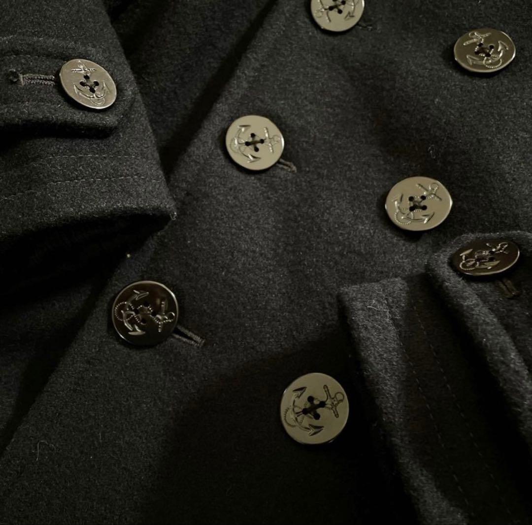 FRED PERRY ピーコート 中綿　メルトン ウール