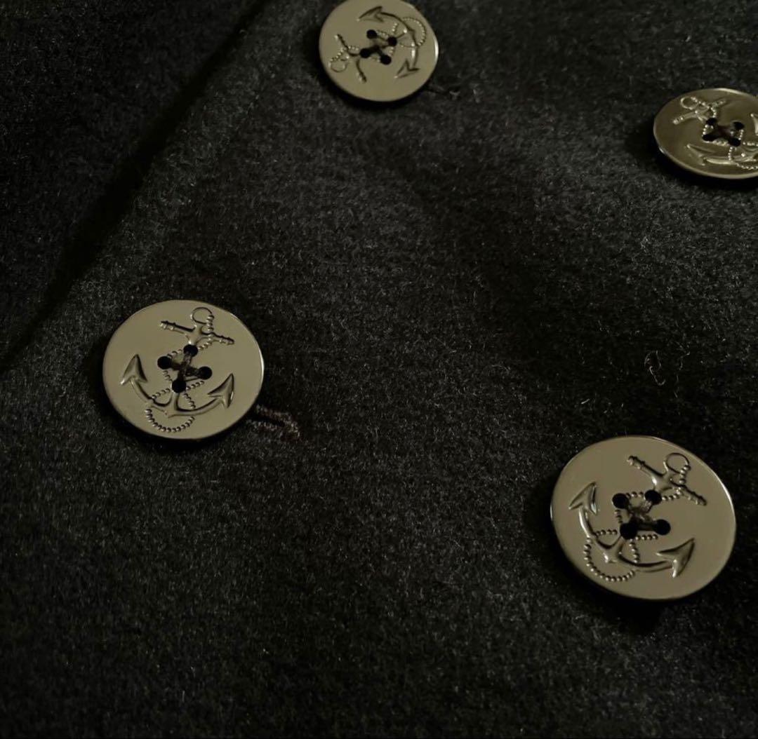 FRED PERRY ピーコート 中綿　メルトン ウール