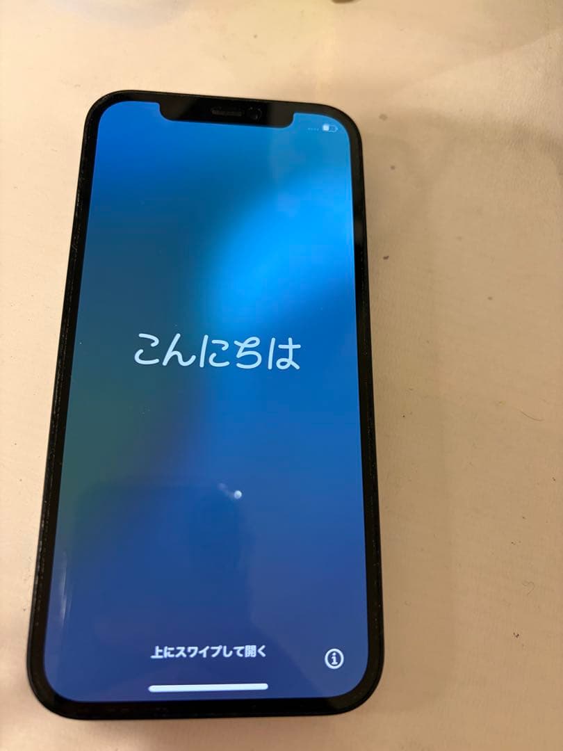 iPhone 12 ブラック64GB 【バッテリー77%】本体 充電ケーブル付き