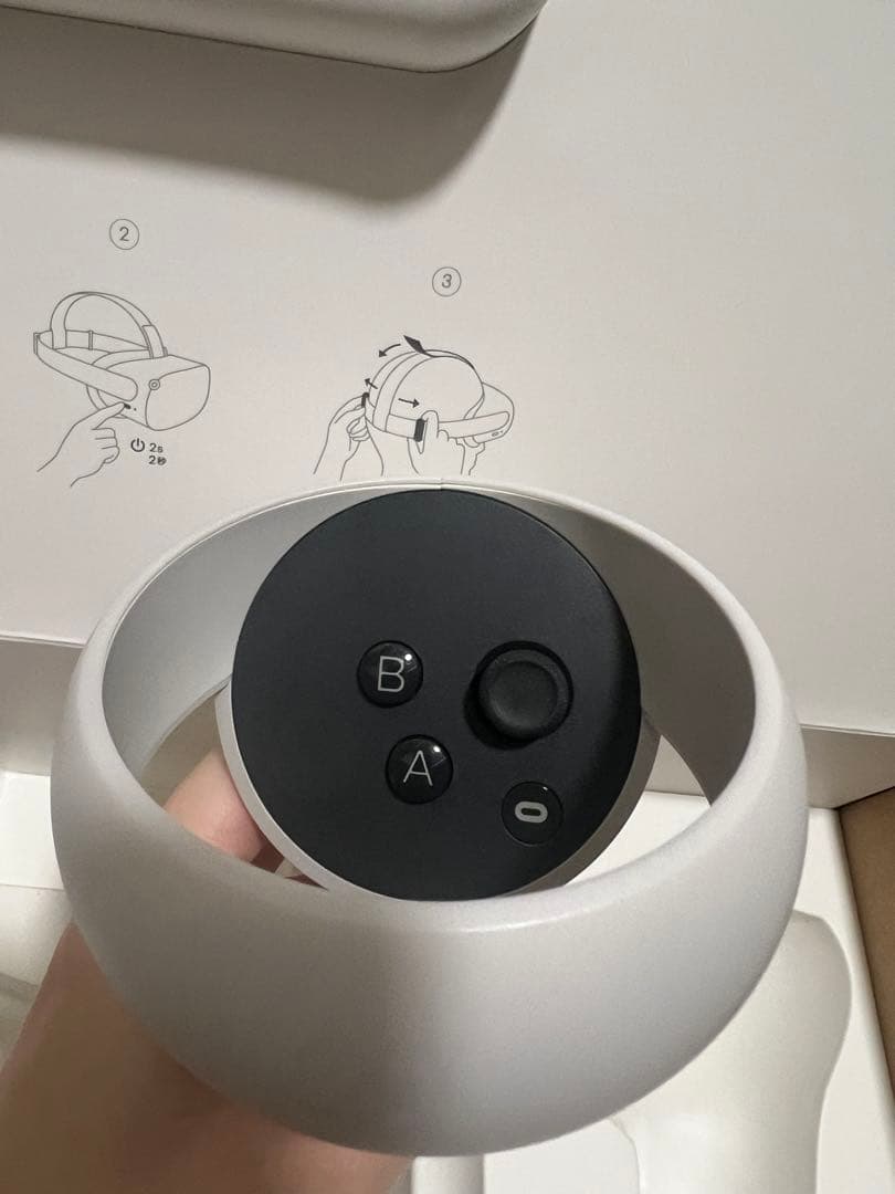  Quest 2 128GB本体 ヘッドセット、リンクケーブル付き