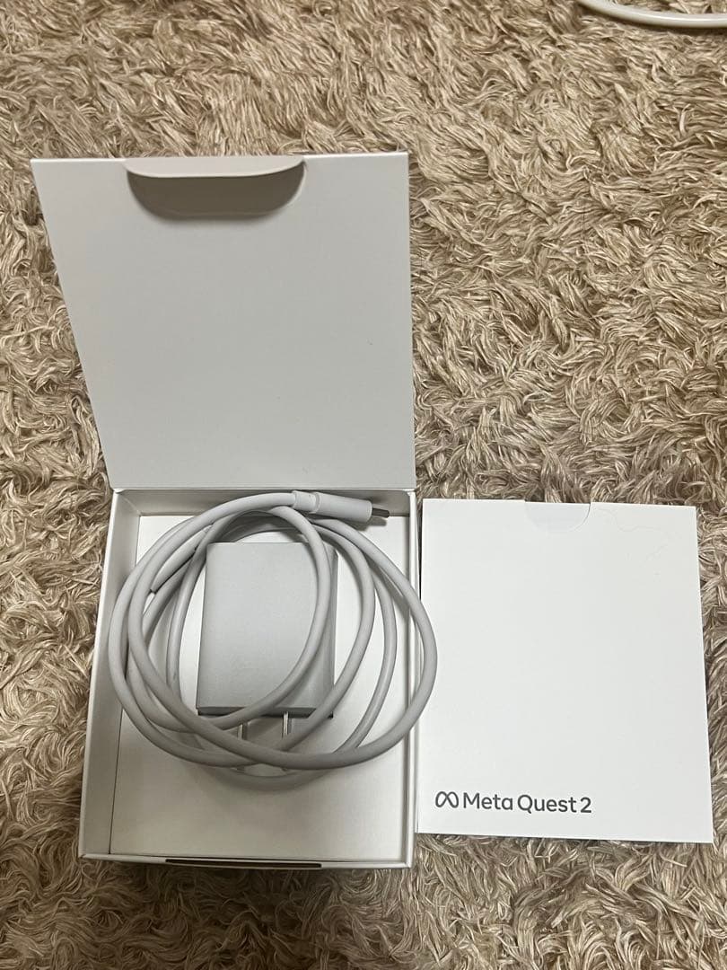  Quest 2 128GB本体 ヘッドセット、リンクケーブル付き