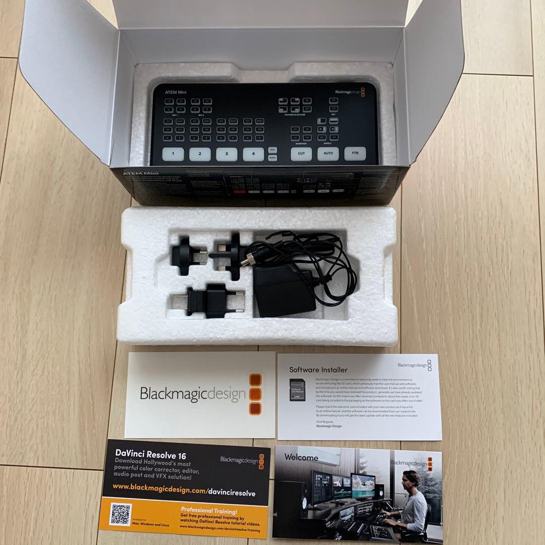 【新品同様】Blackmagic Design スイッチャー ATEM Mini
