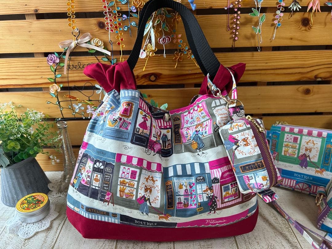 とんみ♡パリの街並みウィンドウショッピング猫ちゃん