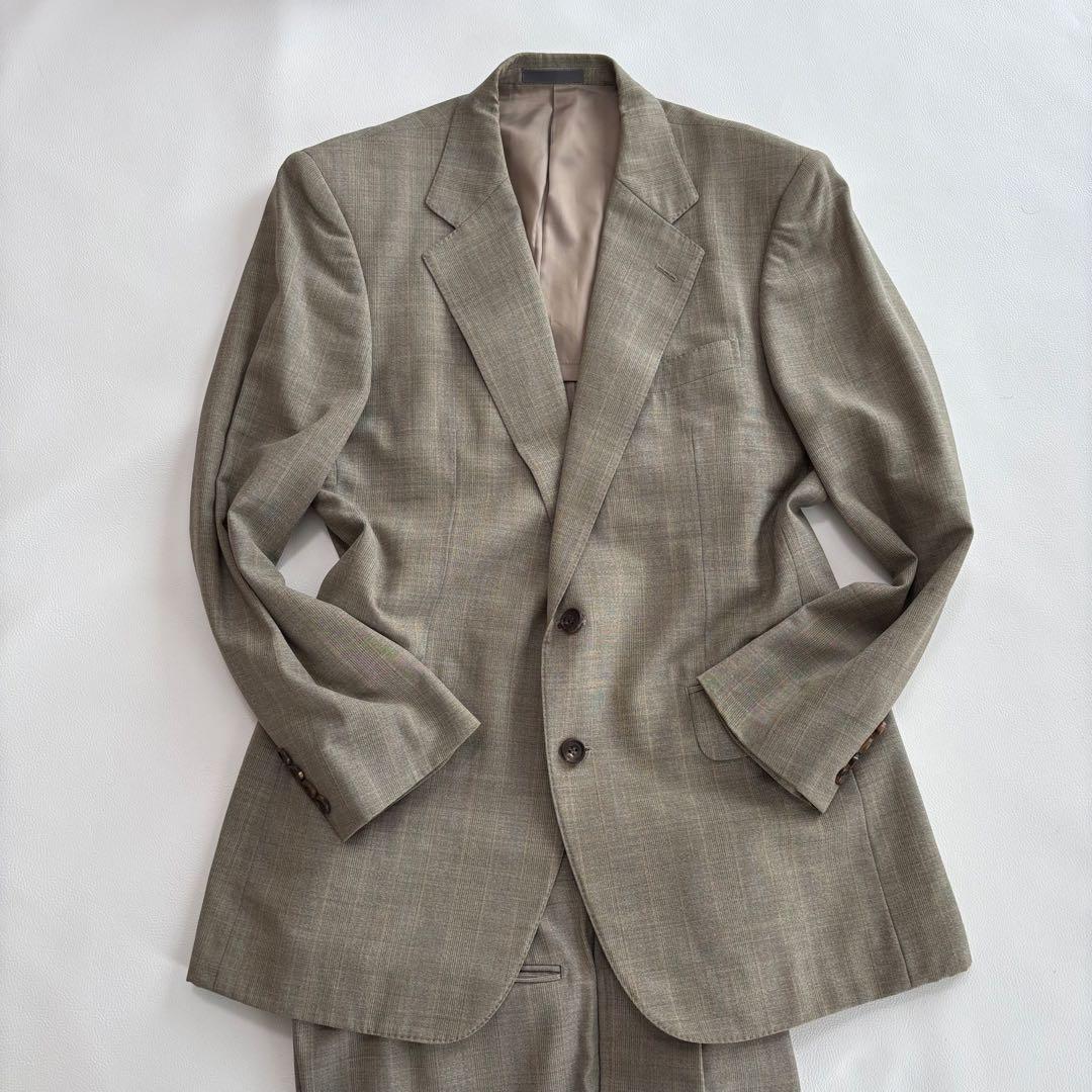 90s ヴィンテージ バーバリー スーツ セットアップ Lサイズ チェック柄