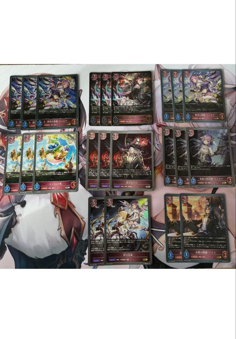 シャドウバース エボルヴ 機械ナイトメア　デッキパーツ　悠久の真紅・モノ