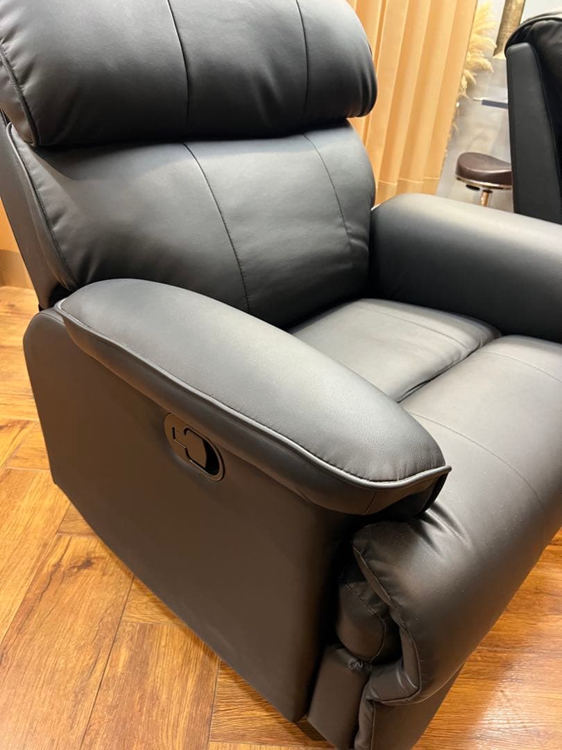 リクライニングチェア＆LEAFGEL PREMIUM コードレスLEDライト