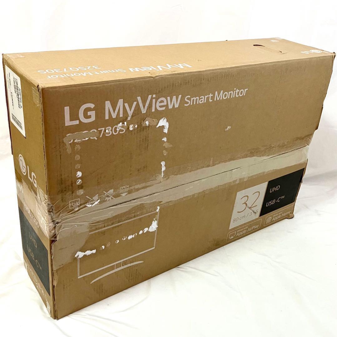 【美品】LG スマートモニター 32SQ730S-H 4K 31.5インチ
