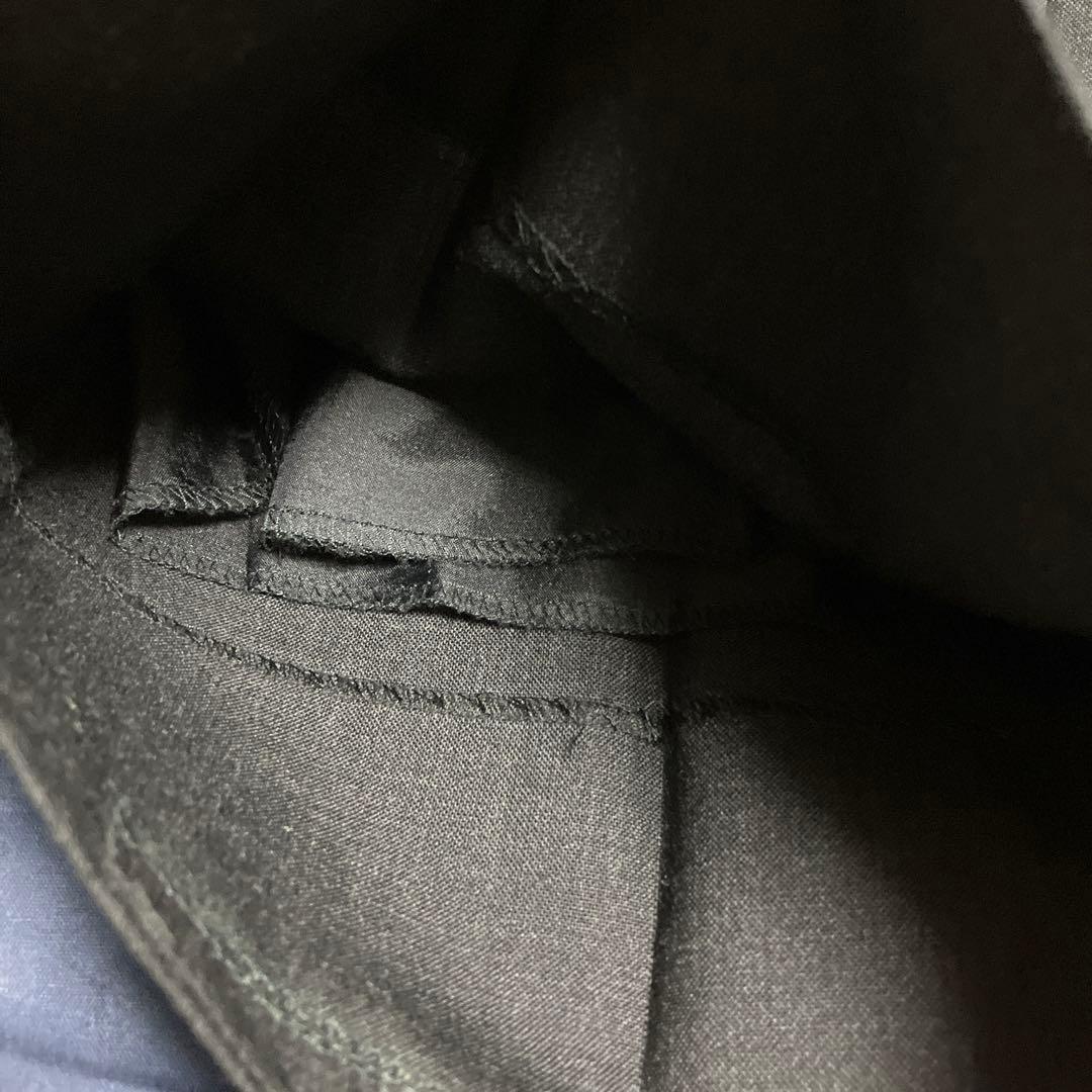 90s agnes b homme セミワイドストレートスラックス　ウール