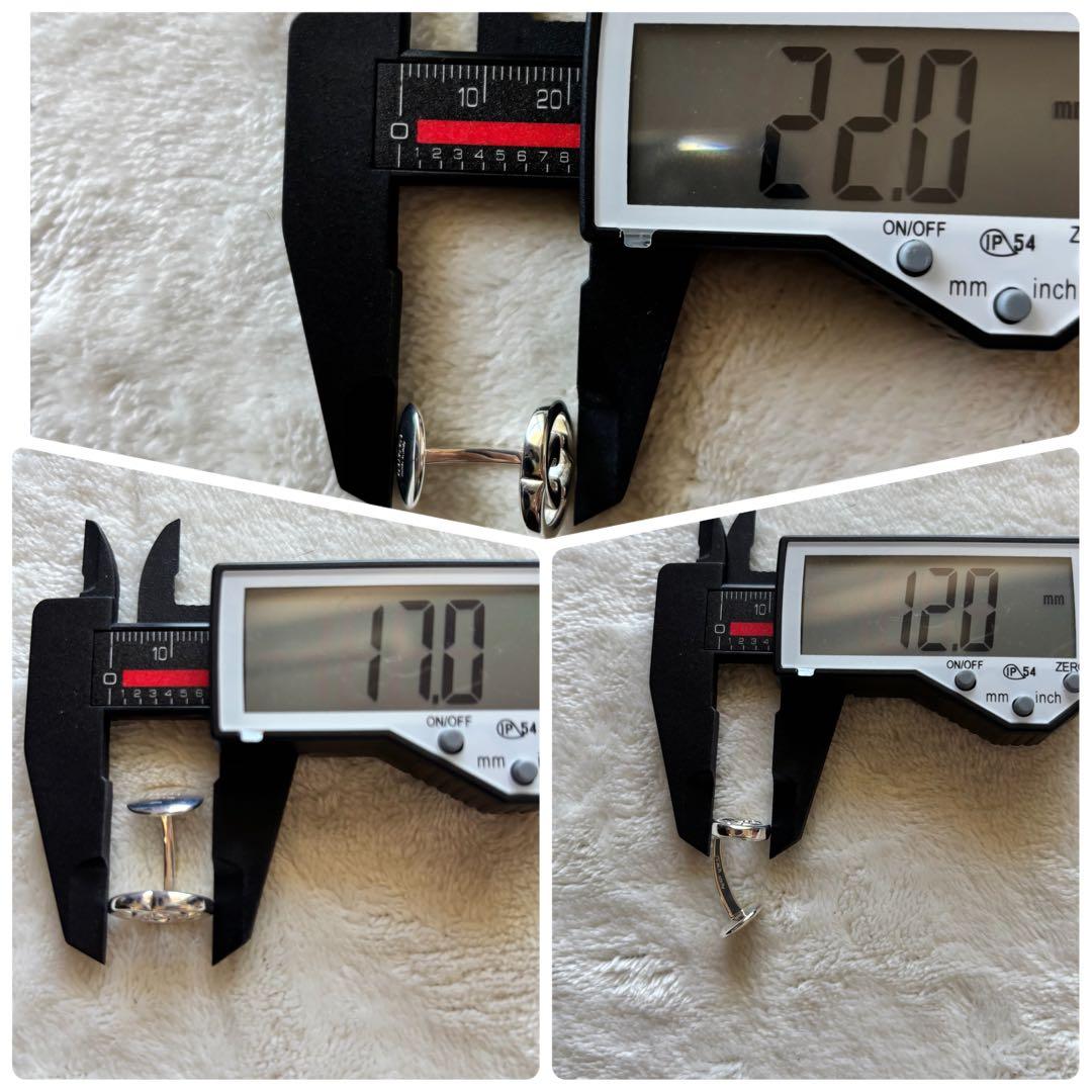 美品　GUCCI グッチ カフス インターロッキングG シルバー ビジネス