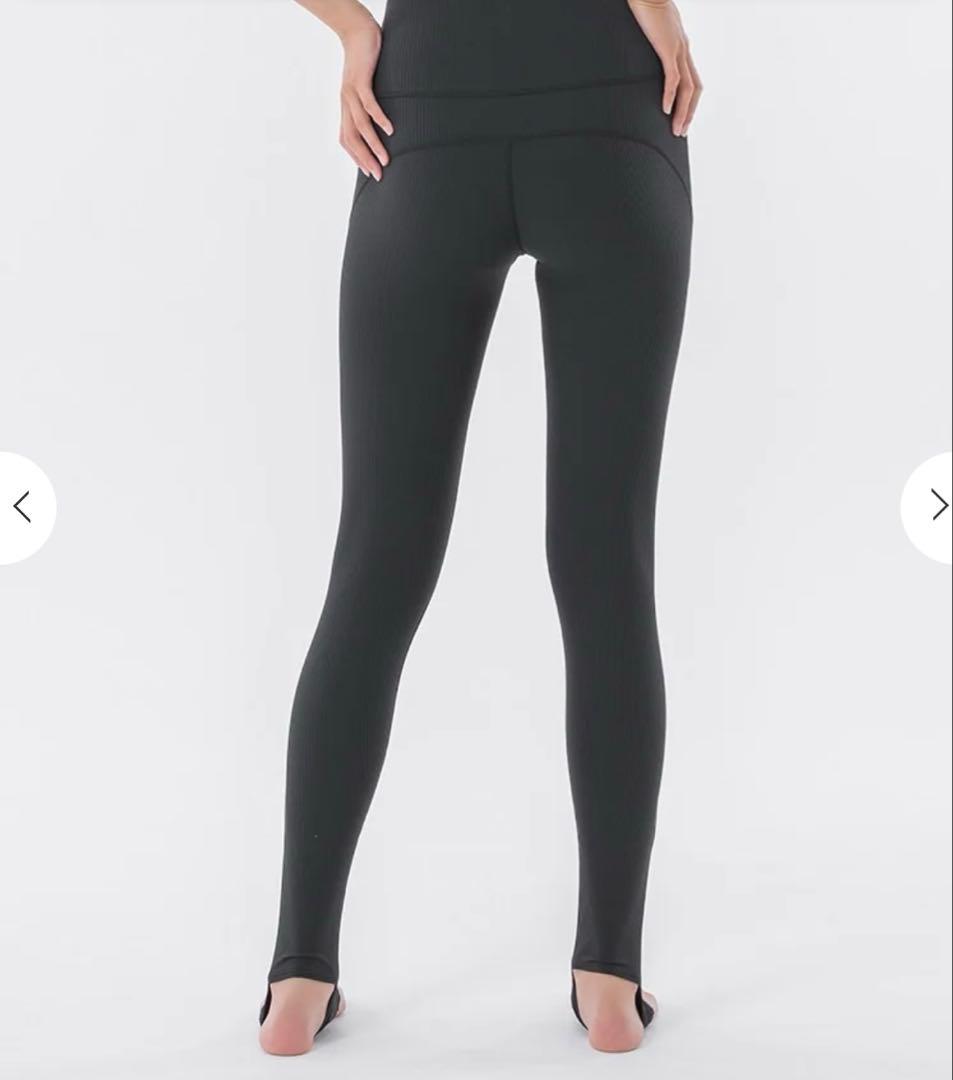 スカーラ　ベーシックリブトレンカレギンスM