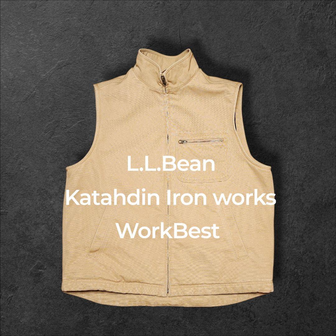 L.L.Beanエルエルビーン カタディンアイアンワークス ダック ワークベスト