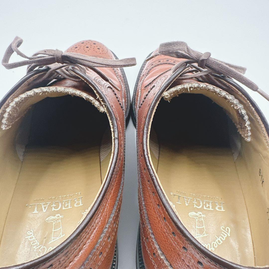 REGAL インペリアルグレード 2235 ウイングチップ メダリオン 25EE