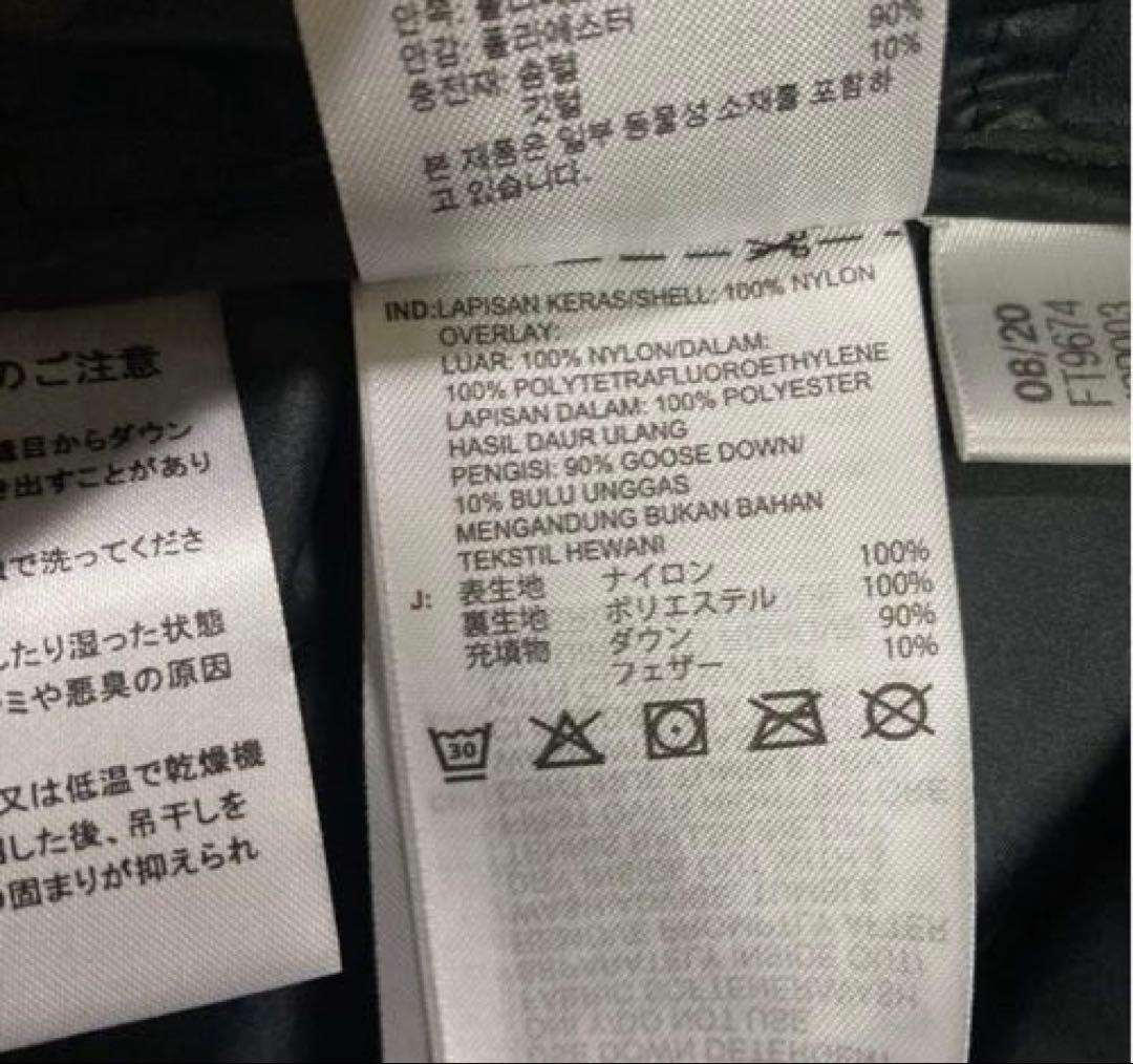【未使用】アディダス テレックス マイシェルター ダウンパーカー ゴアテックス