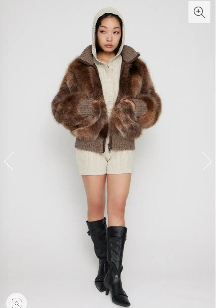 LAGUA GEM ファーブルゾン