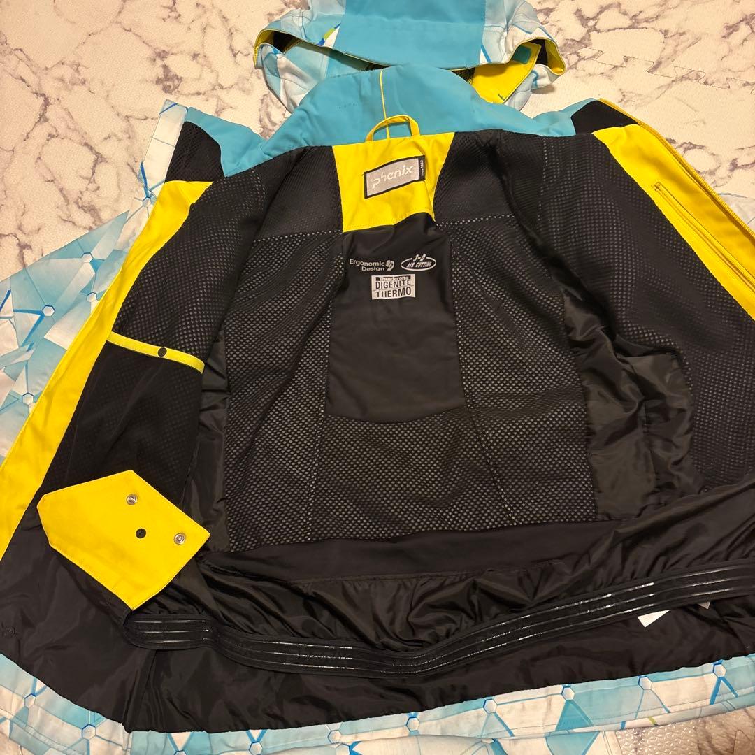 良品　phenix スキーウェア　セットアップ　Mサイズ