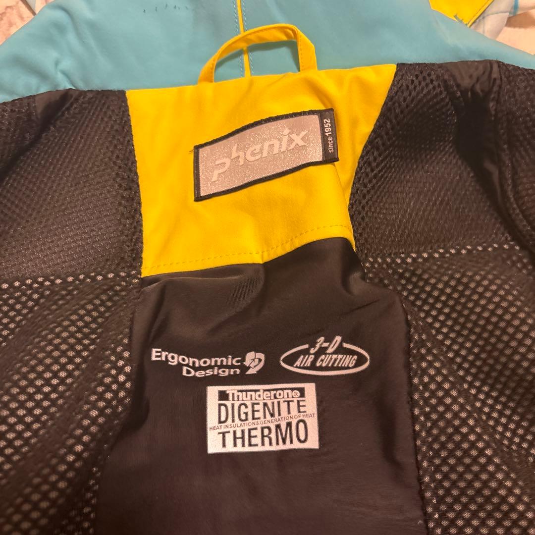 良品　phenix スキーウェア　セットアップ　Mサイズ