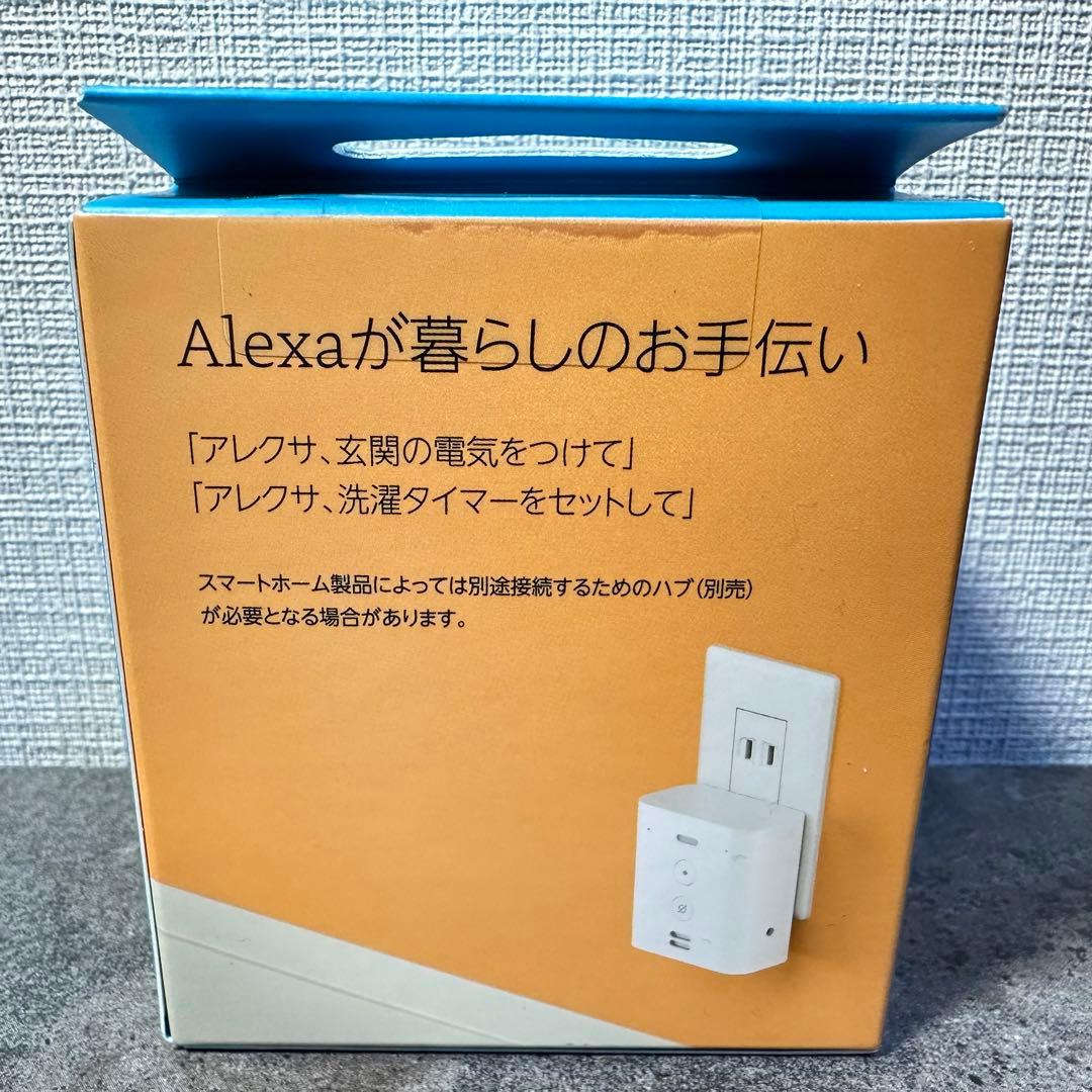 Amazon Echo Flex スマートスピーカー Alexa プラグイン