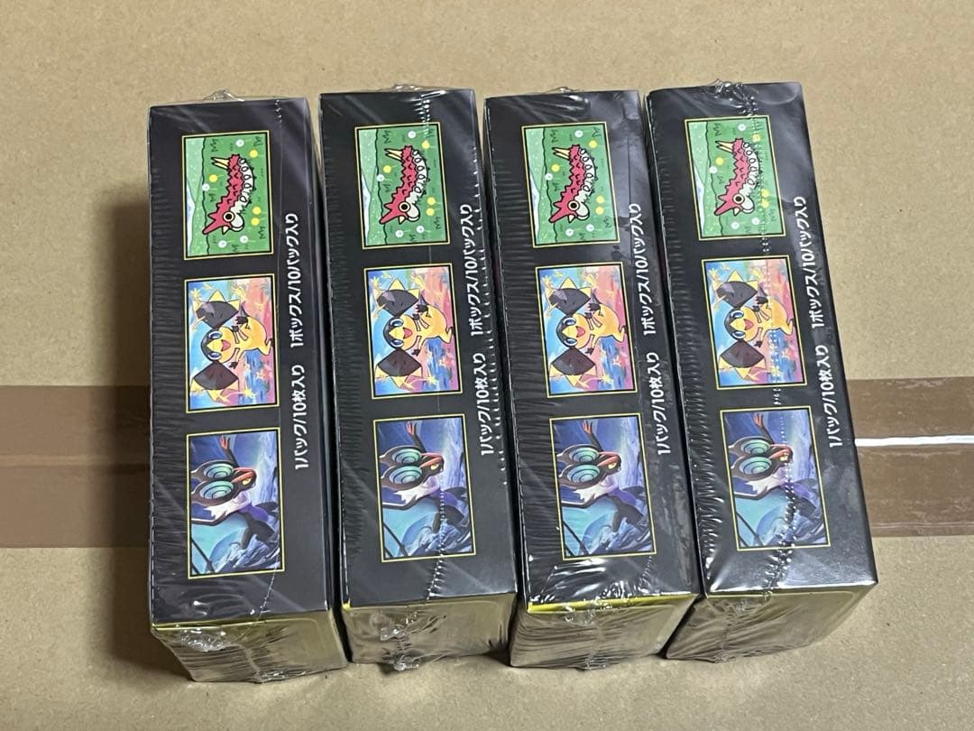 【新品未開封】ポケモンカードゲーム　メガドリームex シュリンク付き　4BOX