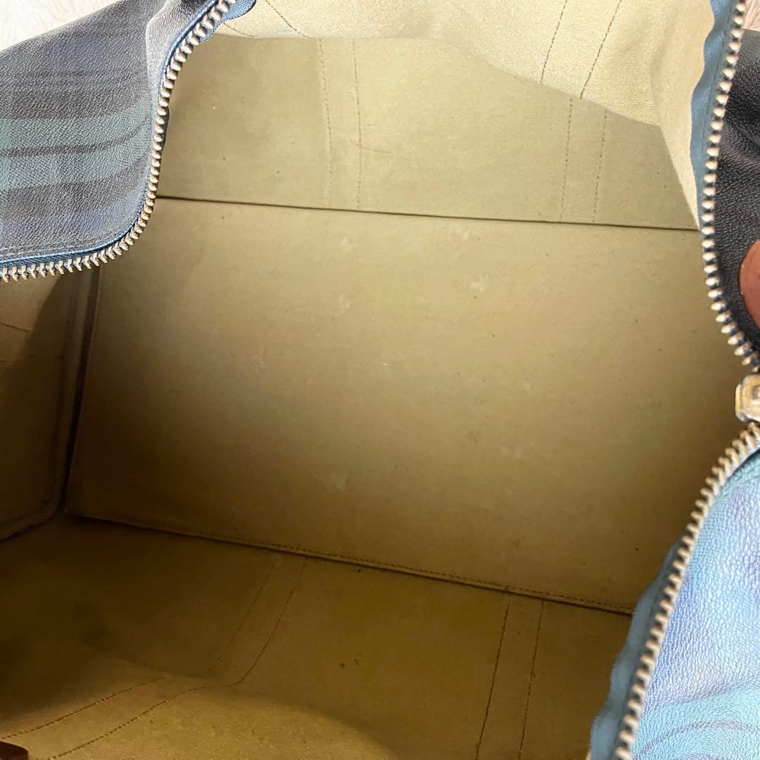 ポロラルフローレン　ボストンバッグ　2way チェック　金具　ショルダー　大容量