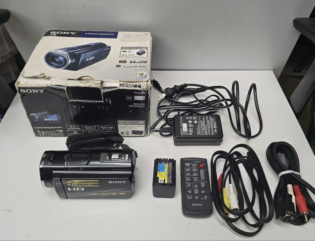 SONY HDR-CX520 ビデオカメラ 美品