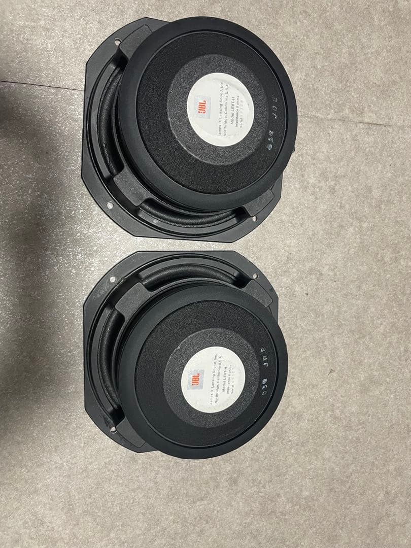 JBL LE8T-H ペア　Serial 連番