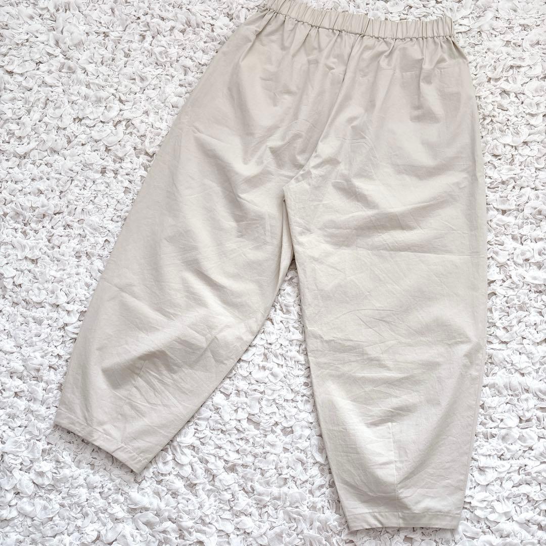 パンツ 2025 evam eva cotton cropped pants